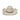 50X Shantung Cowboy Hat with Concho Black Leather Trim - Back