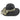 California Hat Company - Black Sun Hat with Leopard Trim