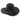 California Hat Company - Black 5" Wide Brim Ribbon Hat