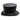 Conner - Edward Wool Felt Black Top Hat - Side