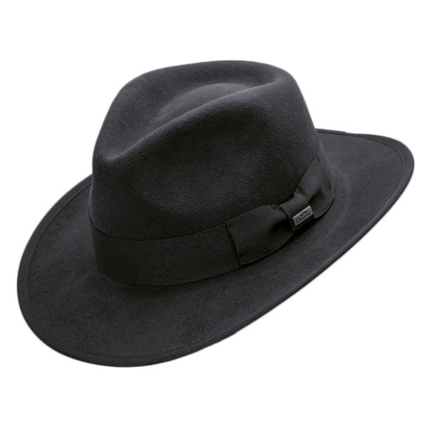 Conner - Indy Fedora in Black