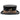 Conner - Low Crown Steam Punk Top Hat in Black - Side, Cogs Accessory