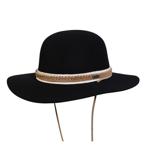 Conner - Move To The Music Wool Hat in Black - Full View