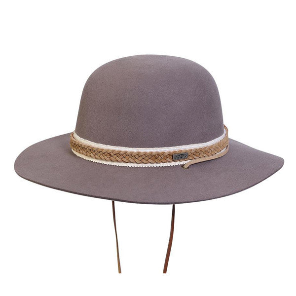 Conner - Move To The Music Wool Hat in Grey - Full View