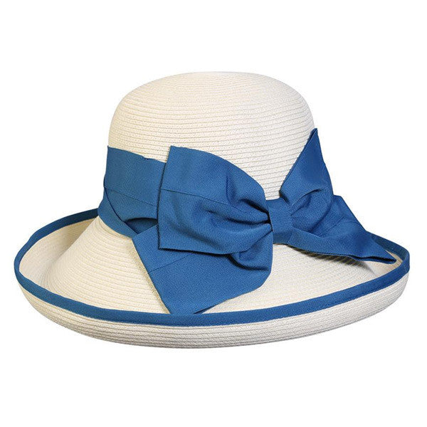 Conner - Secret Cove Sun Hat in Aqua - Full View