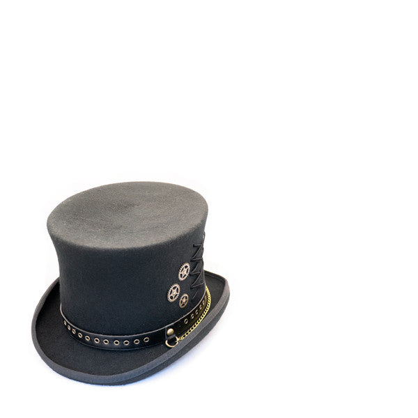 Conner - Steam Punk Top Hat - Stock Image 2