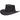 Conner - Black Stockman Suede Hat