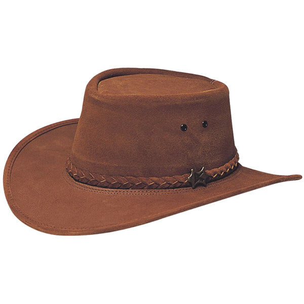 Conner - Brown Stockman Suede Hat