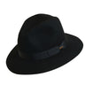 Scala - Black Crushable Wool Felt Safari Hat