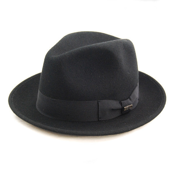 Bigalli - Black Milano Wool Felt Hat
