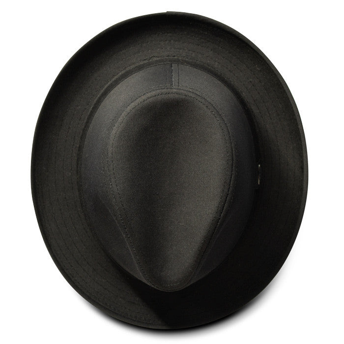 Dobbs - Andes All Weather Fedora Hat (Top) - Black