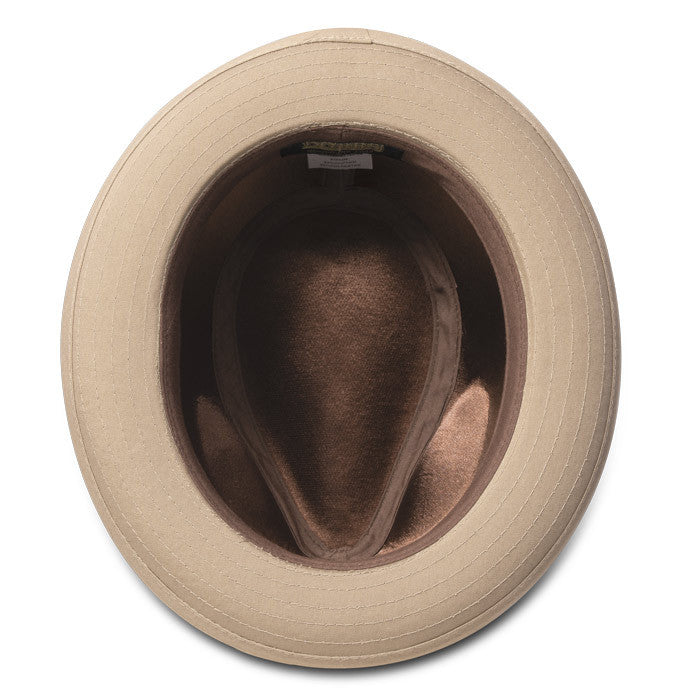 Dobbs - Andes All Weather Fedora Hat (Bottom, Inside)