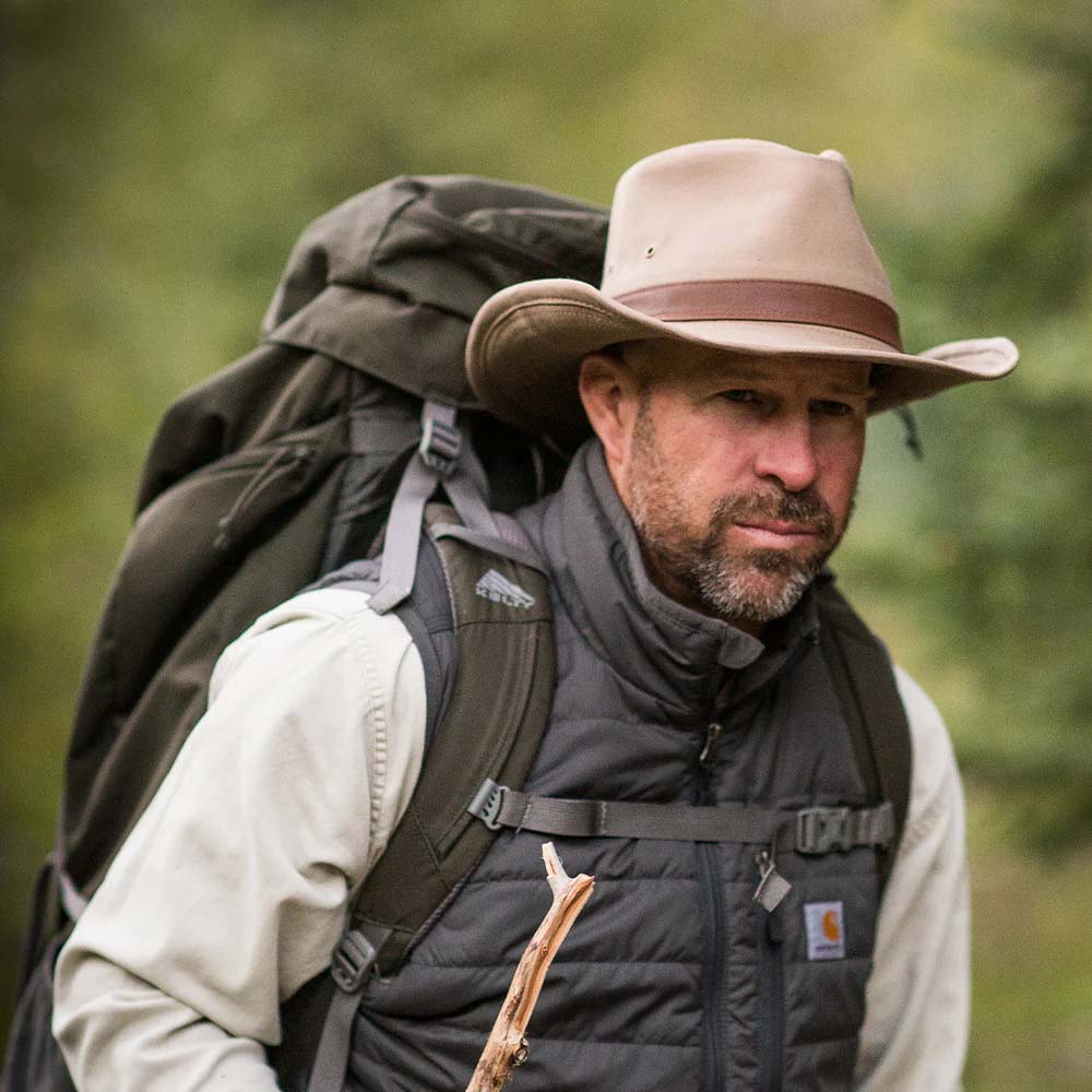 Golf Hat Dorfman Pacific Men'S Twill Outback Hat Patagonia Boonie Hat