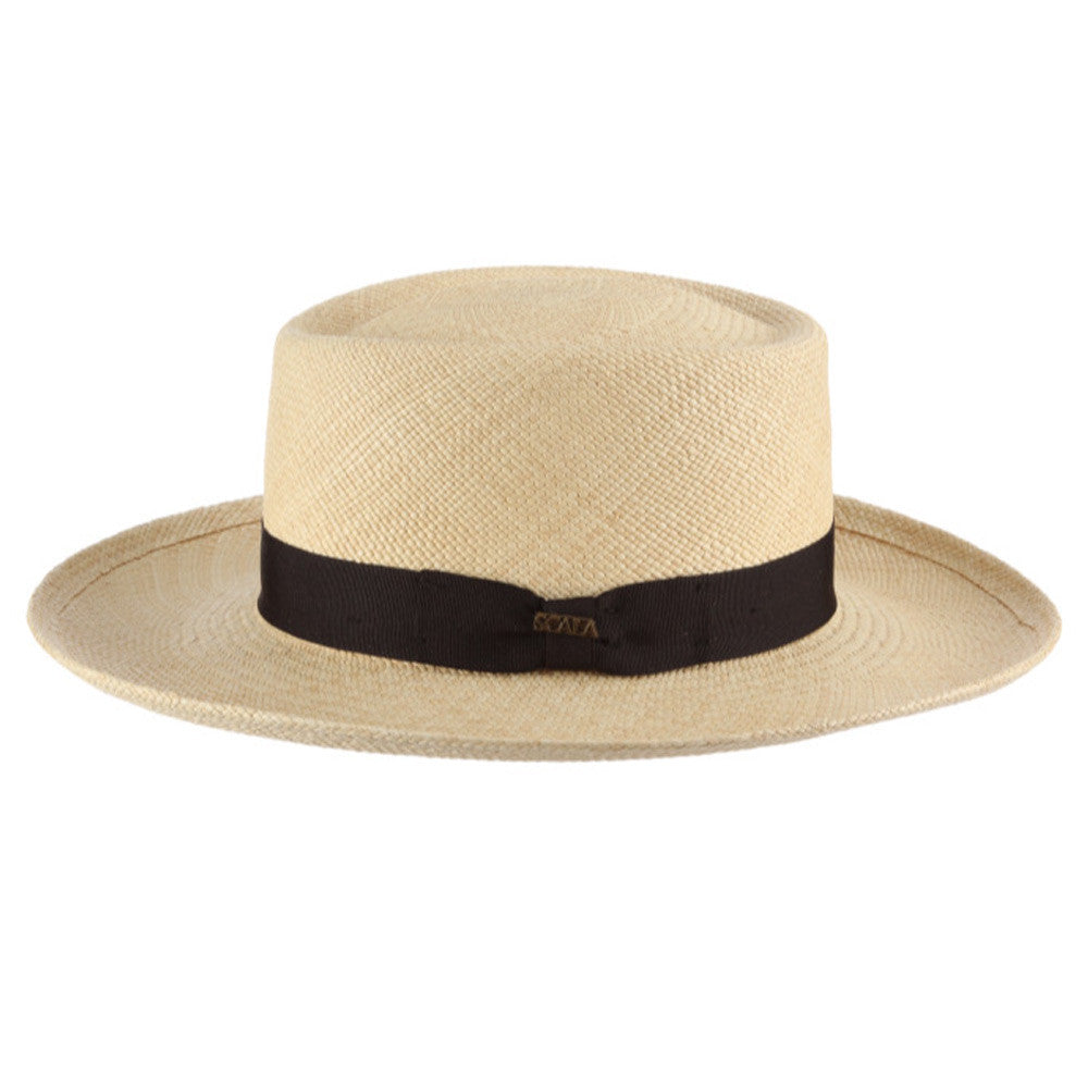 Scala - Grade 3 Panama Gambler Hat - Side