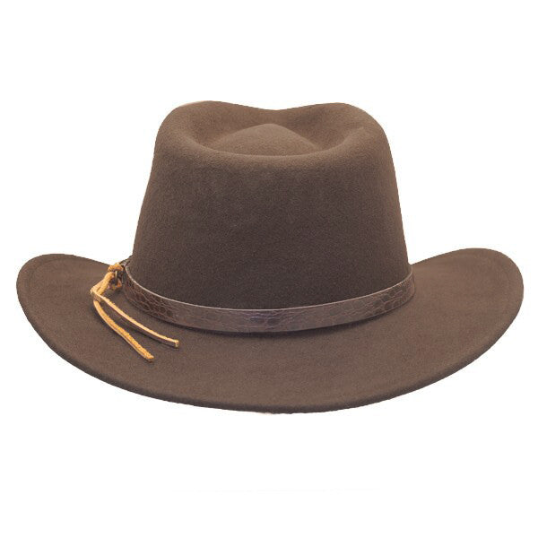 Dorfman Pacific - Indiana Jones Outback Hat - Back