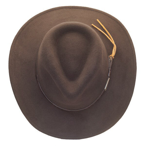 Dorfman Pacific - Indiana Jones Outback Hat - Top