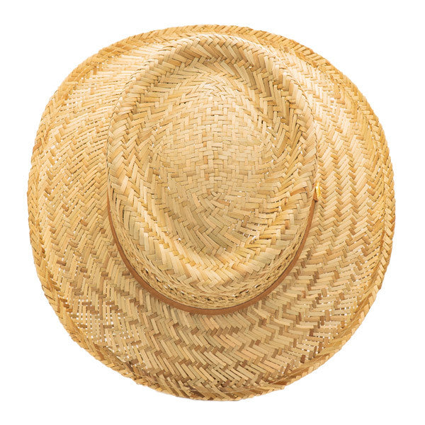 Dorfman Pacific - Murray Rush Gambler Straw Sun Hat - Top