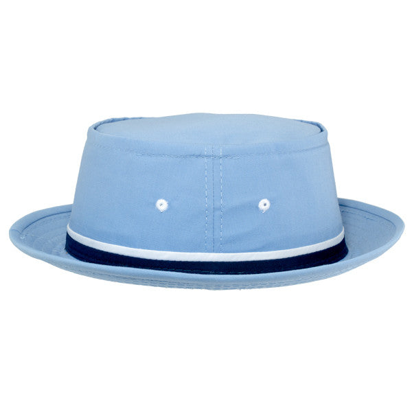 Dorfman Pacific - Roll up Bucket Hat - Light Blue - Side