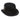 Dorfman Pacific - Stacy Adams Classic Bowler Hat in Black - Full View