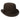 Dorfman Pacific - Stacy Adams Classic Bowler Hat in Brown - Full View