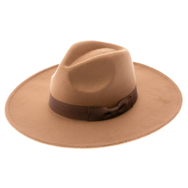DNMC Large Brim Vegan Felt Fedora Hats Unlimited