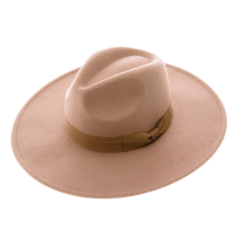Large Brim Fedora, Off-white Fedora Hat, Wide Brim Fedora, Woman Fedora Hat,  Ivory Fedora, Wool Felt Fedora Hat, Men and Women Fedora Hat -  Canada