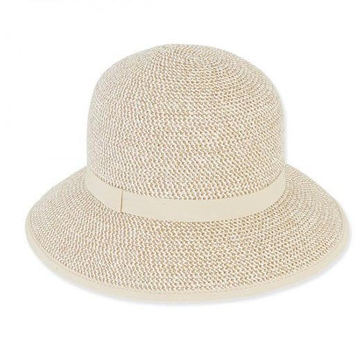 Sun 'N' Sand - Natural Tweed Cloche Hat