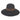 Sun 'N' Sand - Black Jaylight Straw Wide Brim Hat with Linen Scarf