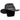 Saint Martin - Crushable Wool Felt Outback Hat Black (Model Right)