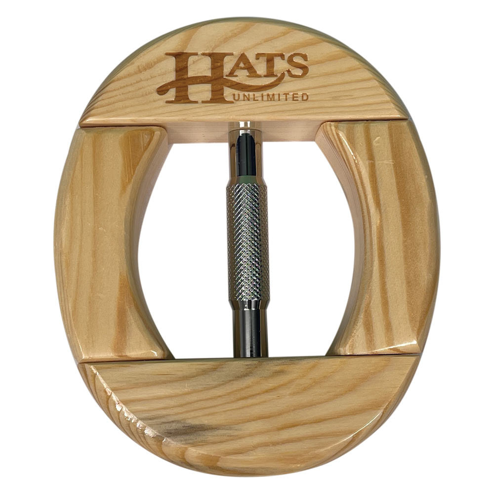 Hats Unlimited - 4-Way Wooden Hat Stretcher - Contracted