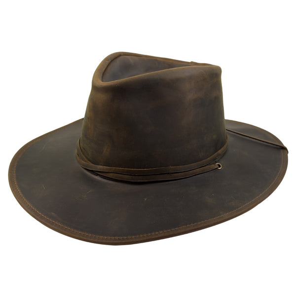 Henschel | Leather Weekend Walker Hat | Hats Unlimited