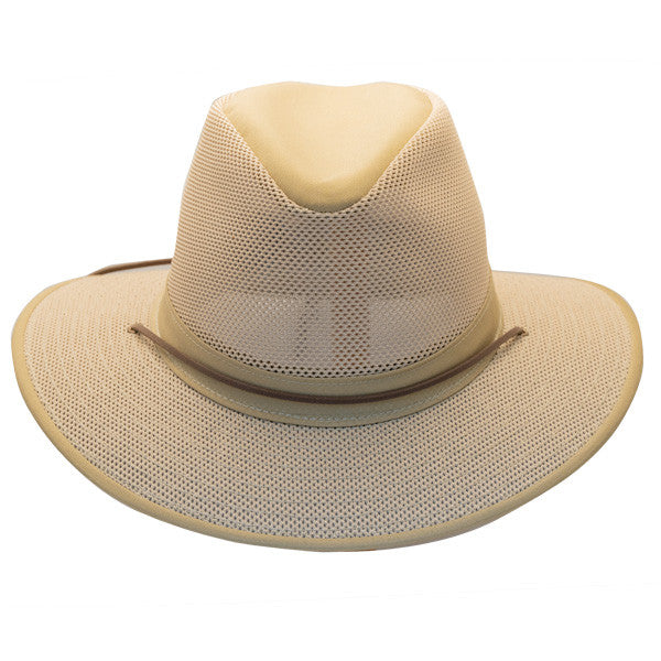 Henschel - Aussie Packable Breezer® Safari Sun Hat - Khaki, Front