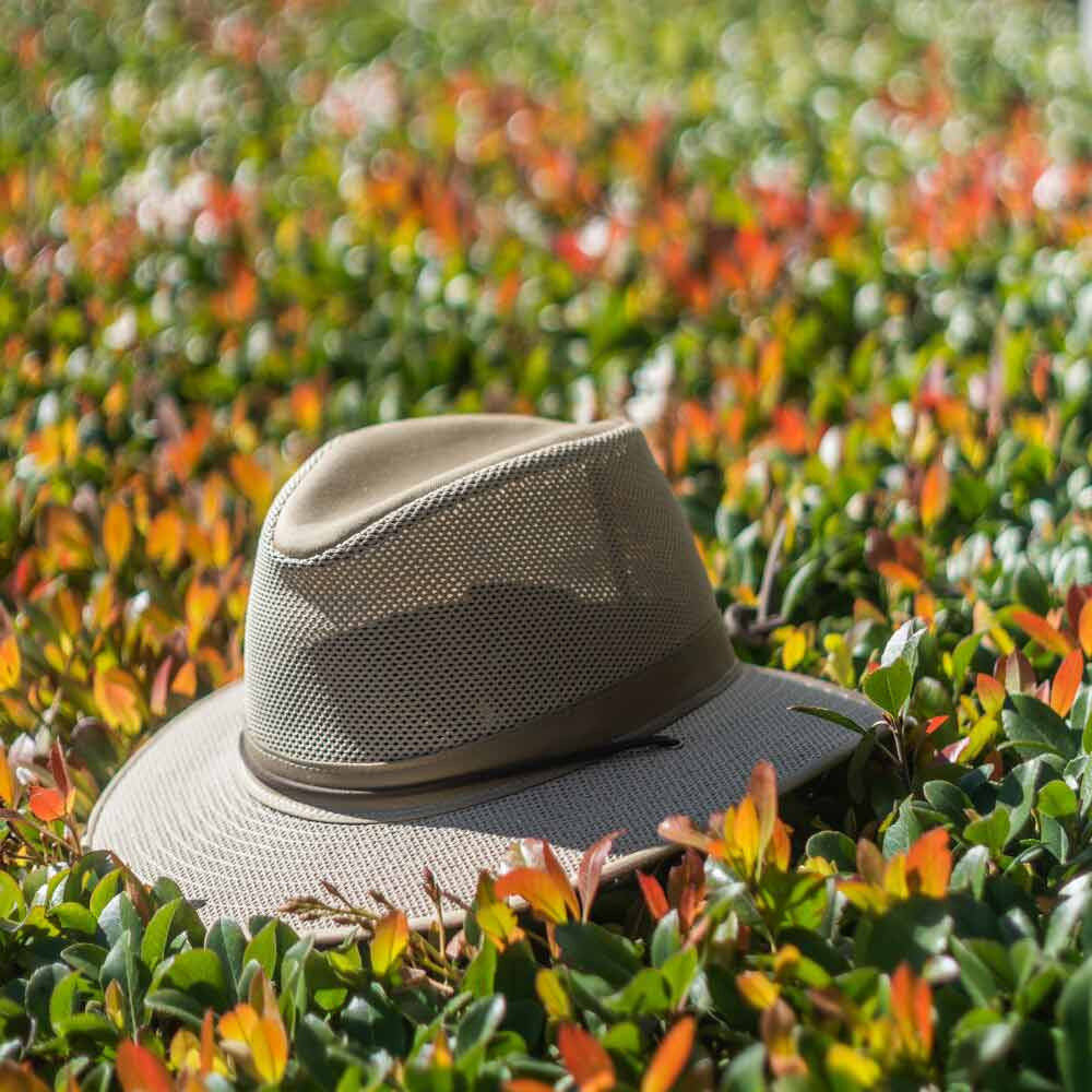 Henschel Hats Breezer Aussie Hat – Earth Tone, Crushable Wool Felt, Packed In A Box