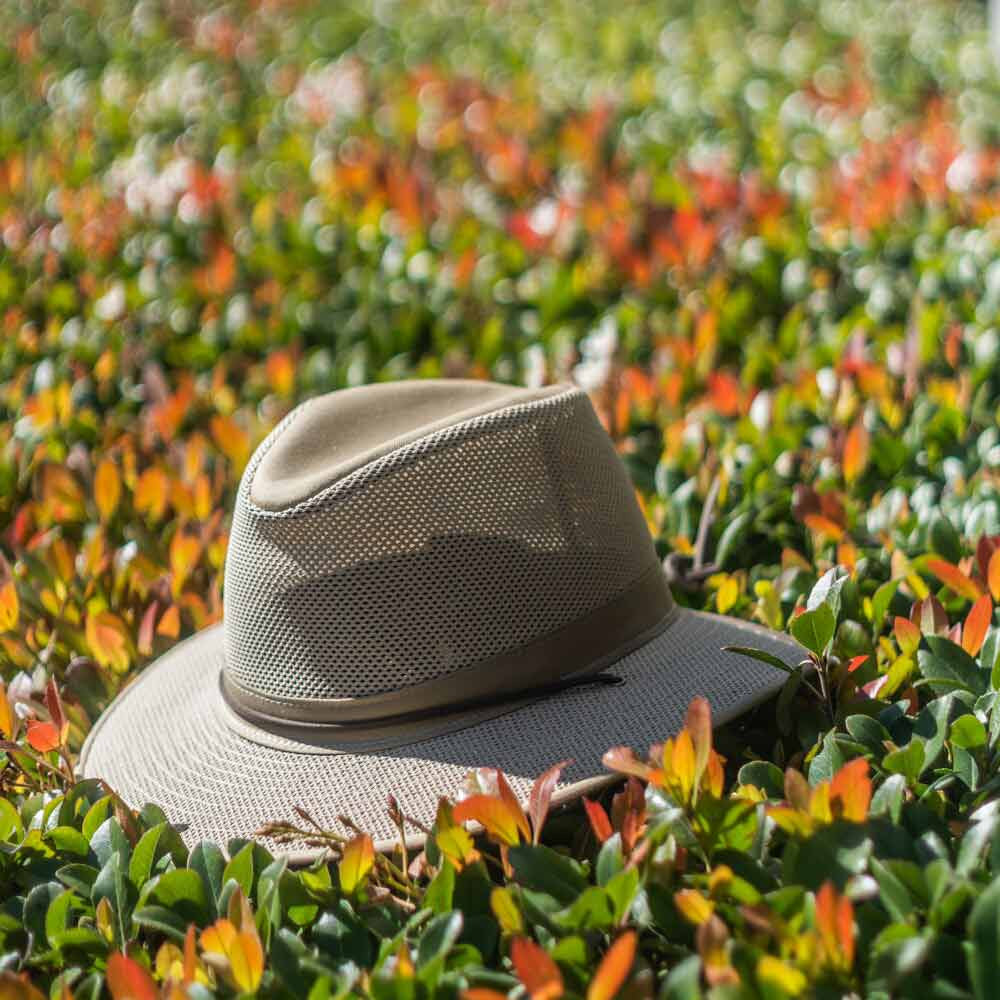 Henschel - Aussie Packable Breezer® Safari Sun Hat - Khaki,  Stock Image 1