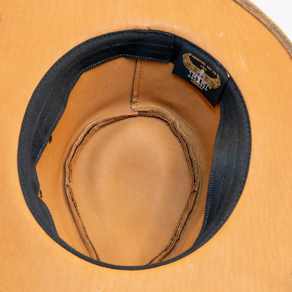 Henschel Outback Leather Hat - Inside
