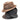 Henschel - Faux Distressed Leather Fedora - Stock Image 2