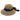 Jeanne Simmons - Black Tweed Cut Brim Hat with Ribbon