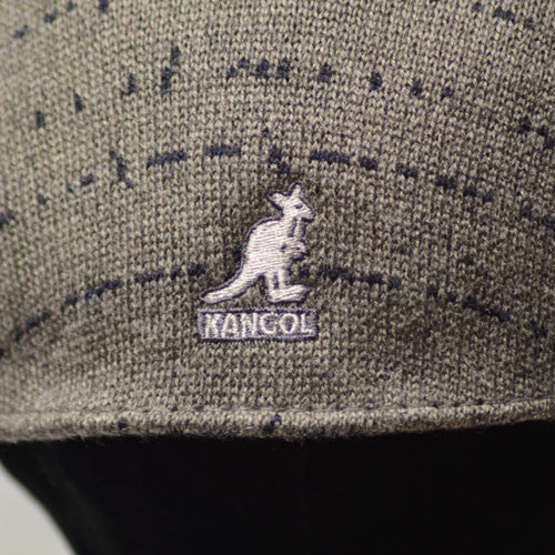 Kangol - Distressed Morse 507 Flat Cap (Logo)