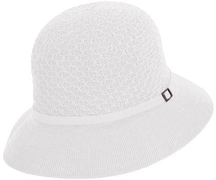 Sanwood Women Hat White,Vintage Women Wool Church Cloche Flapper Hat Lady Bucket Winter Flower Cap, adult Unisex, Size: One Size