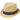 Kenny K - Two Tone Band Toyo Fedora Hat