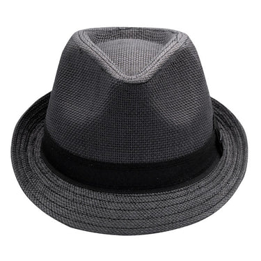 Kooringal - Arlo Unisex Snap-Brim Fedora Black - Front