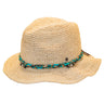 Kooringal - Bora Bora Straw Fedora Hat - 