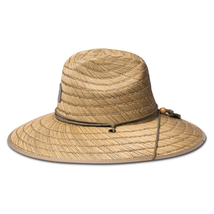 Kooringal - Hastings Surf Straw Lifeguard Hat (Natural) - Side