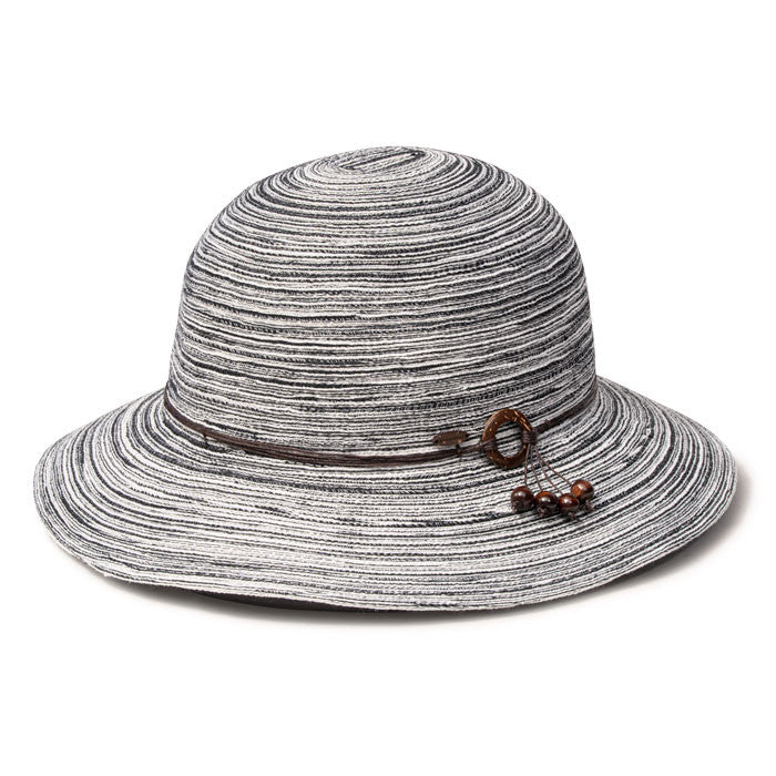Kooringal - Sophia Bell Poly Ribbon Hat - Grey