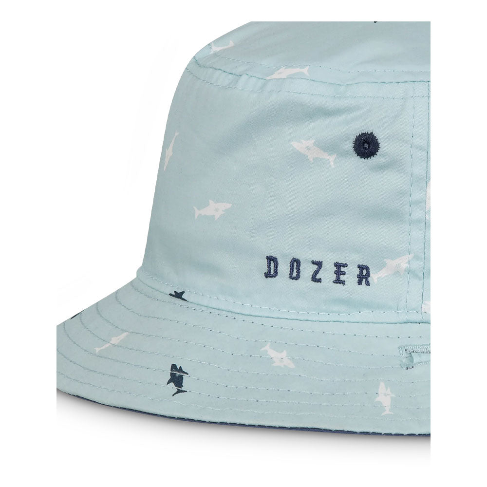 Kooringal deep sea boys bucket hat - detail