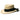 Scala - Manarola Raffia Gambler Hat with Heather Cloth Band in Black