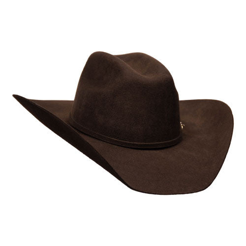 Bullhide Hats by Montecarlo - 8X "Legacy" Wool Felt Brown Cowboy Hat (Profile Side)