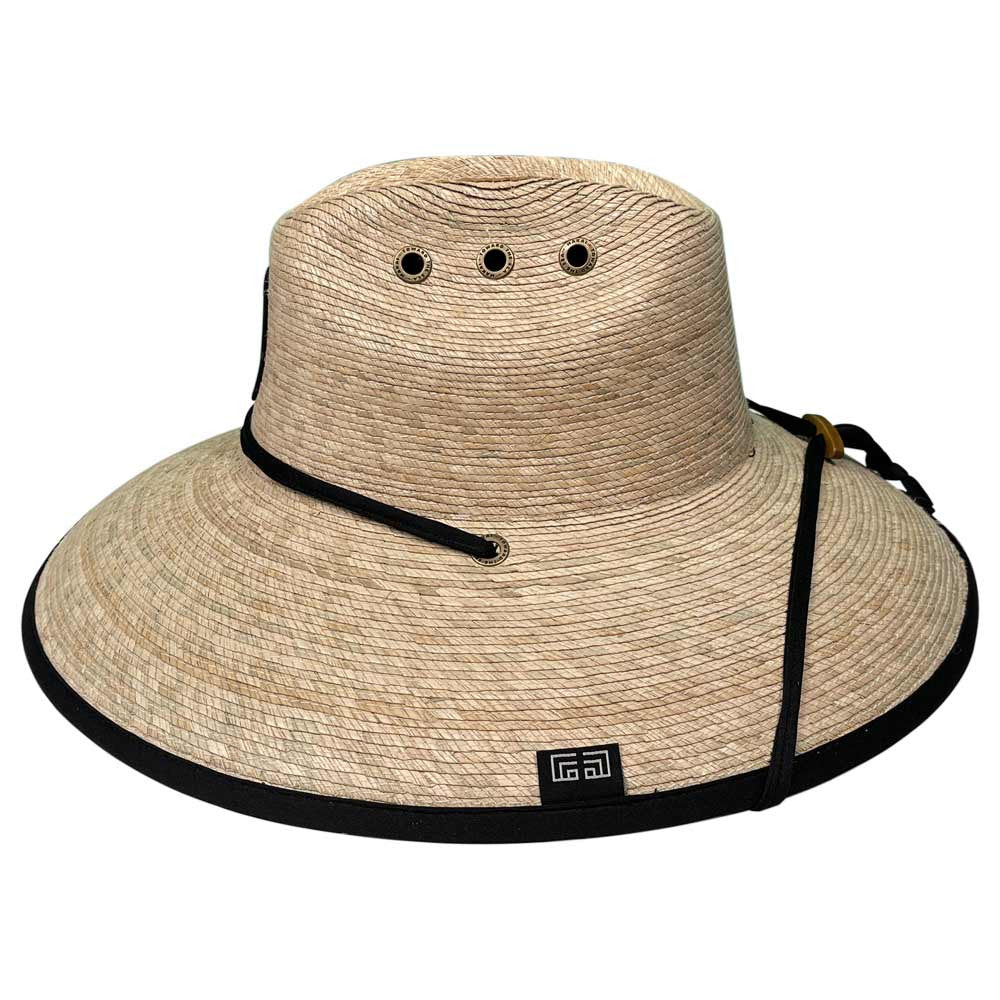 Makai - Slate Straw Lifeguard Hat - Side