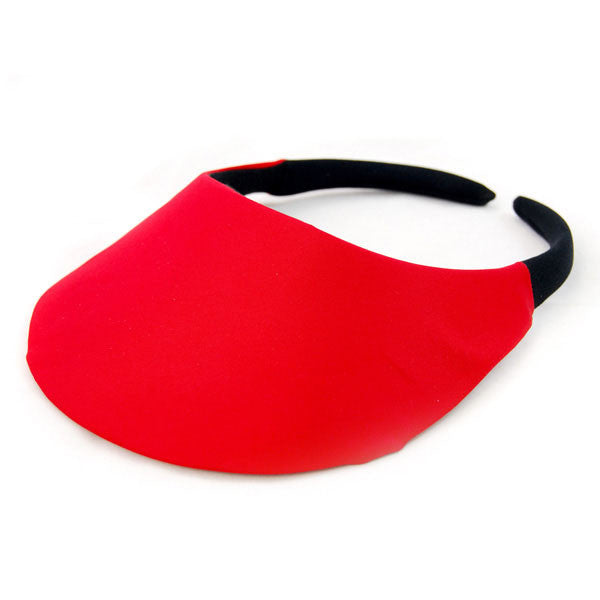 No Headache - Red Midsize Visor Hat
