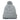 No Bad Ideas - Redford Beanie Puff Ball Hat w/ Leather Patch - Back, Flat